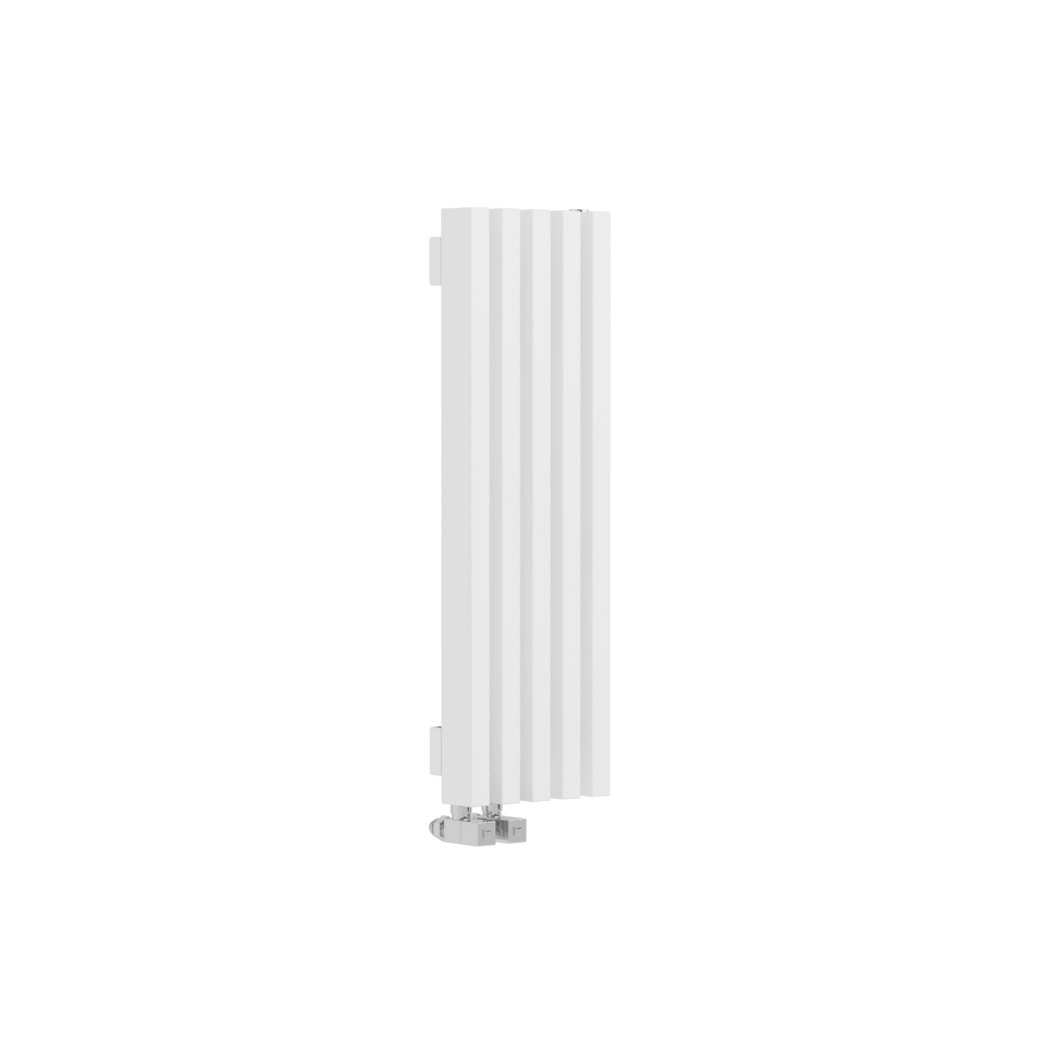 Фото №2  Радиатор Warmmet Luxe 60V длина 750 мм секций 5 цвет белый  тип подключения: нижнее левое