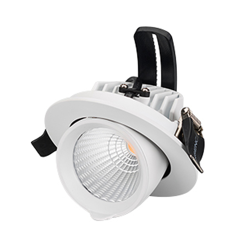 Фото №1  Arlight Светильник LTD-EXPLORER-R100-12W Warm3000 (WH, 38 deg) ( IP20 Металл, 3 года)