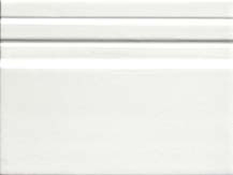 Фото №1  Плитка ASCOT Бордюр NEW ENGLAND BIANCO ALZATA 25X33,3