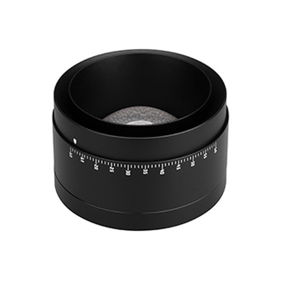 Фото №1  Arlight Насадка с изменяемым углом LGD-ZOOMLENS-R85 (BK, 17-50 deg) ( Металл)