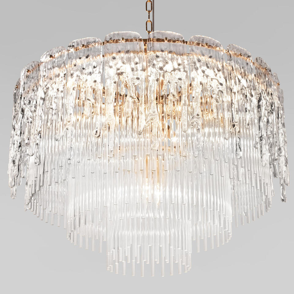 Фото №10  Подвесной светильник 10298/800 French gold Подвесной светильник LOFT IT Florida