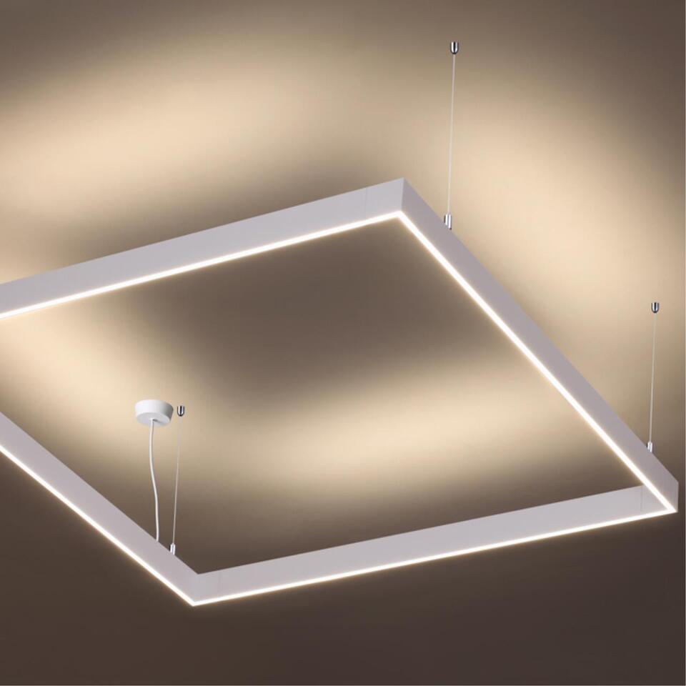 Фото №2  Подвесной светильник NOVOTECH 358161 OVER NT19 344 белый Подвесной светильник IP20 LED 4000K 40W 220-240V ITER