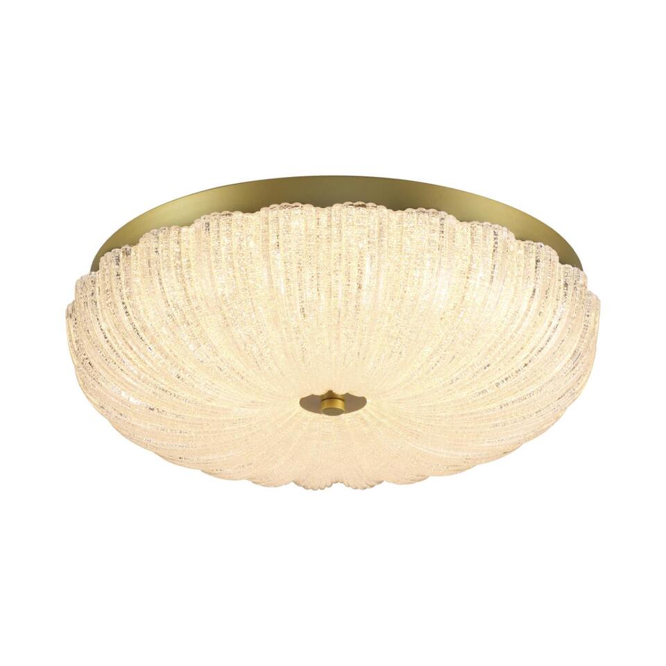 Фото №11  SONEX 7719/48L PIKO LED SN 567 Светильник металл/стекло/прозрачный/золотой LED 48Вт 3000-6500K D400 IP20 пульт ДУ TESORO