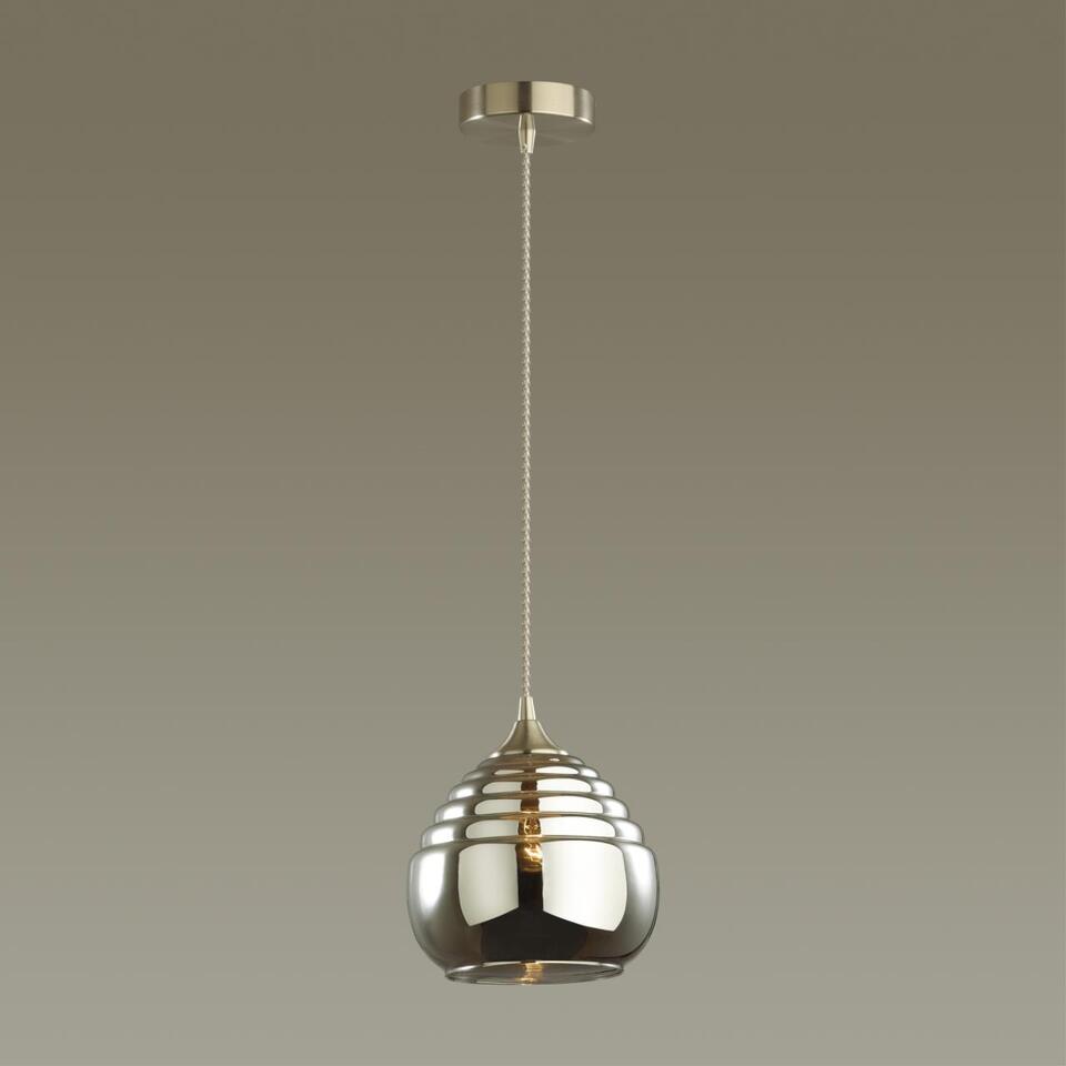 Фото №4  Подвесной светильник LUMION 5286/1 SUSPENTIONI LN23 000 никель, серый Подвес E27 1*40W 220V LESTER