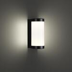 Превью фото №6  NOVOTECH 359300 STREET NT24 776 черный Светильник ландшафтный настенный IP65 LED 6W 4000K 180-265V OPAL