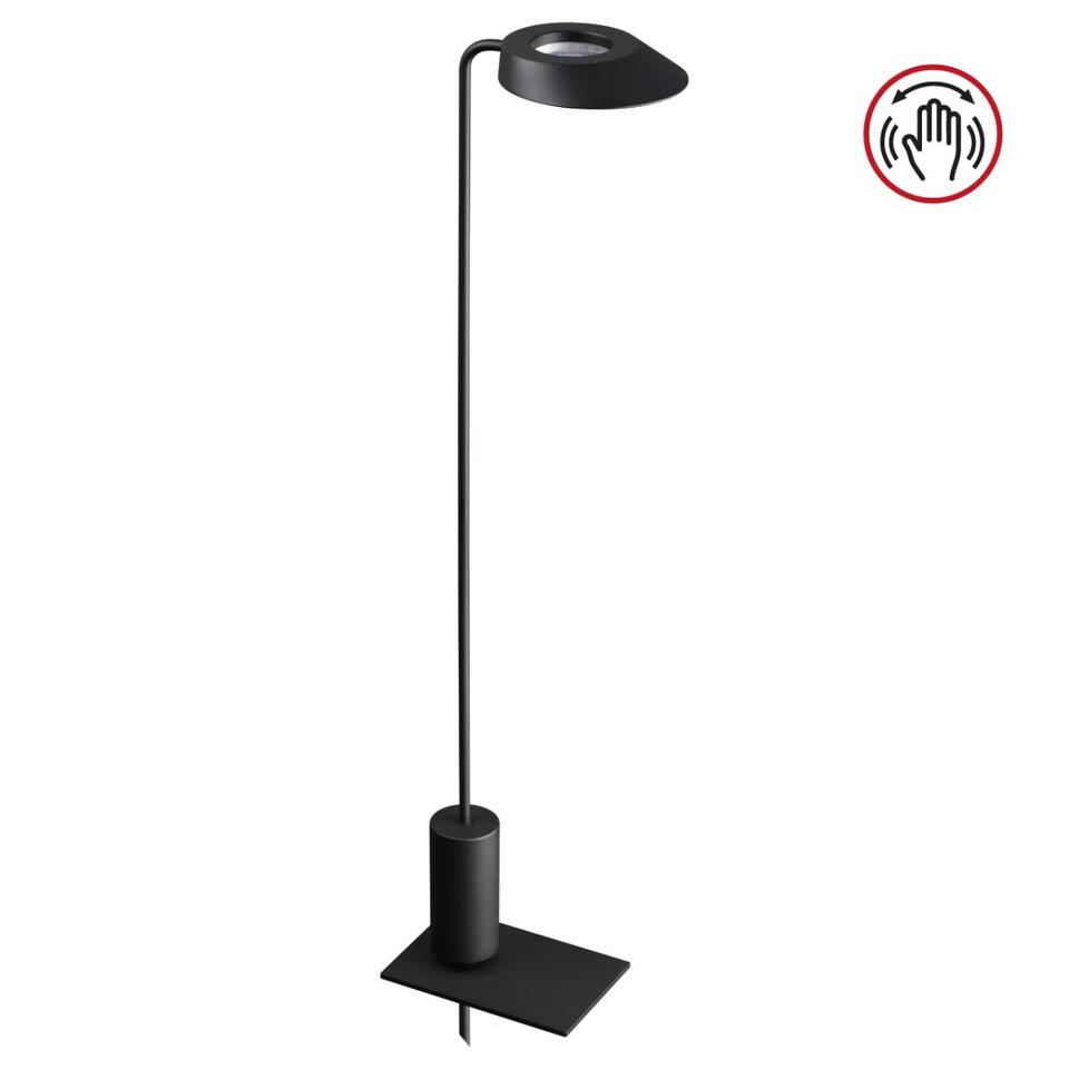 Фото №10  NOVOTECH 359408 STREET NT24 690 черный Светильник ландшафтный переносной IP54 LED 3W 2*4000mAh Li-ion 3.7V 4000K 250Лм ELEGANCE