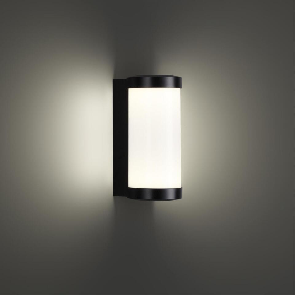 Фото №6  NOVOTECH 359300 STREET NT24 776 черный Светильник ландшафтный настенный IP65 LED 6W 4000K 180-265V OPAL
