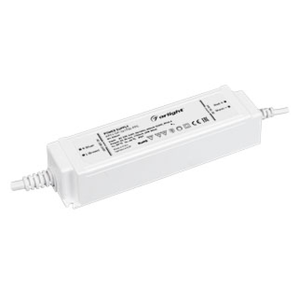 Фото №1  Arlight Блок питания ARPJ-SP-341750-PFC (60W, 20-34V, 1.75A) ( IP67 Пластик, 5 лет)