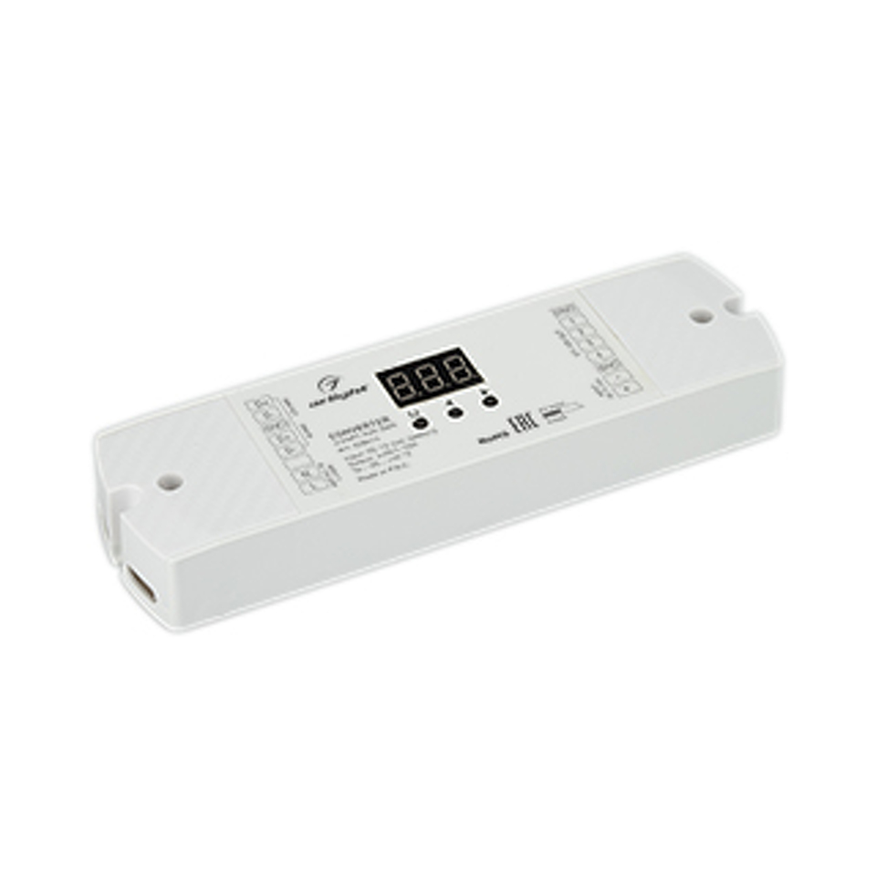 Фото №1  Arlight Конвертер SMART-K40-DMX (12-24V, 0/1-10V) ( IP20 Пластик, 5 лет)