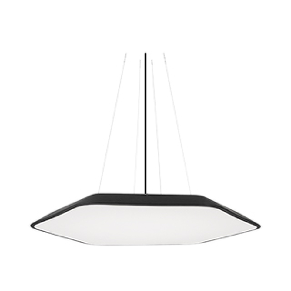 Фото №1  Arlight Светильник SP-TIARA-SLIM-HANG-H50-L800x720-75W Day4000 (BK, 160 deg, 230V) IP33 ( Металл)