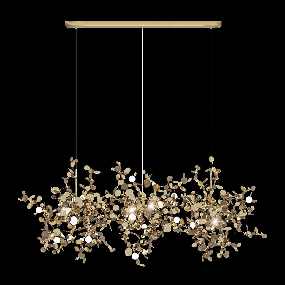 Фото №4  Подвесной светильник 10101/3S Gold Подвесной светильник LOFT IT Spark