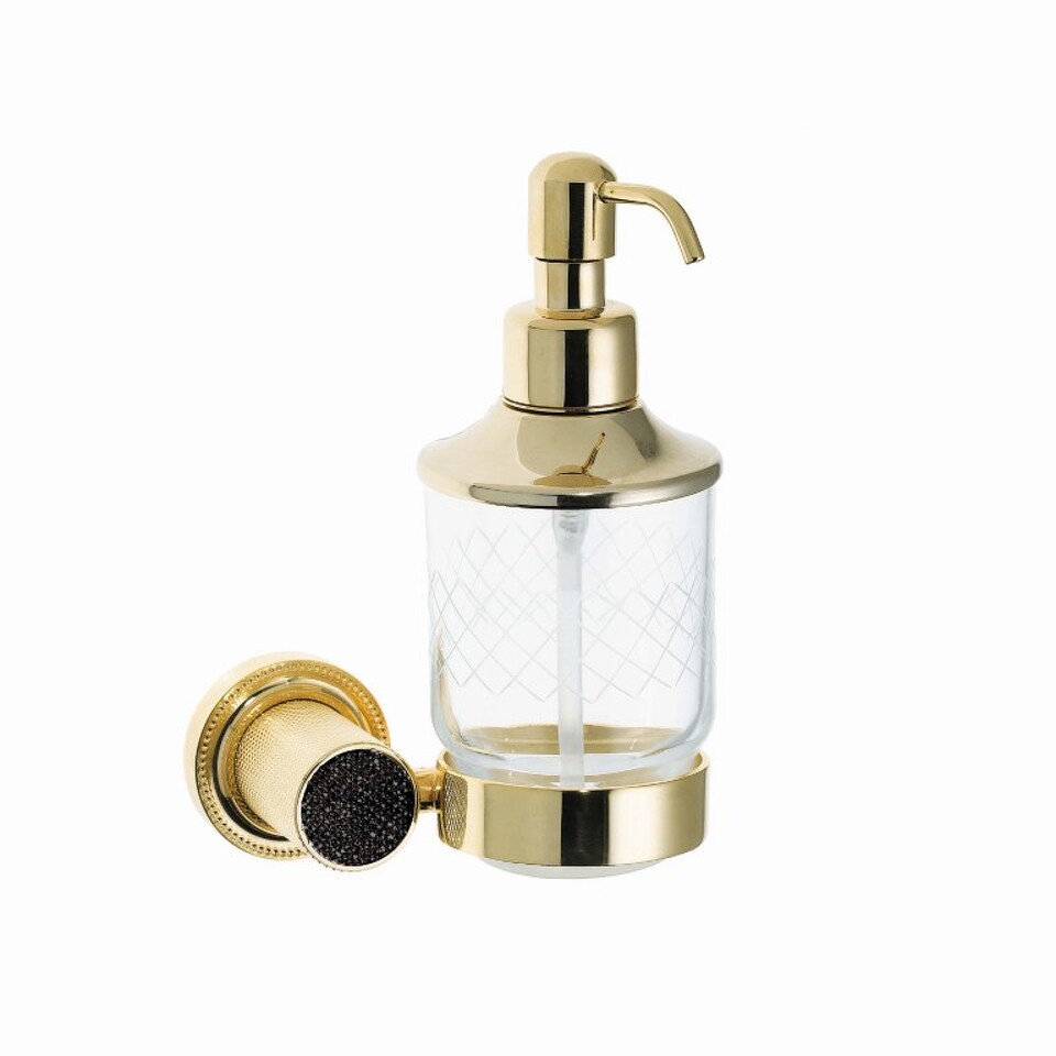 Фото №2  Boheme Настенный диспенсер ROYALE CRISTAL BLACK GOLD
