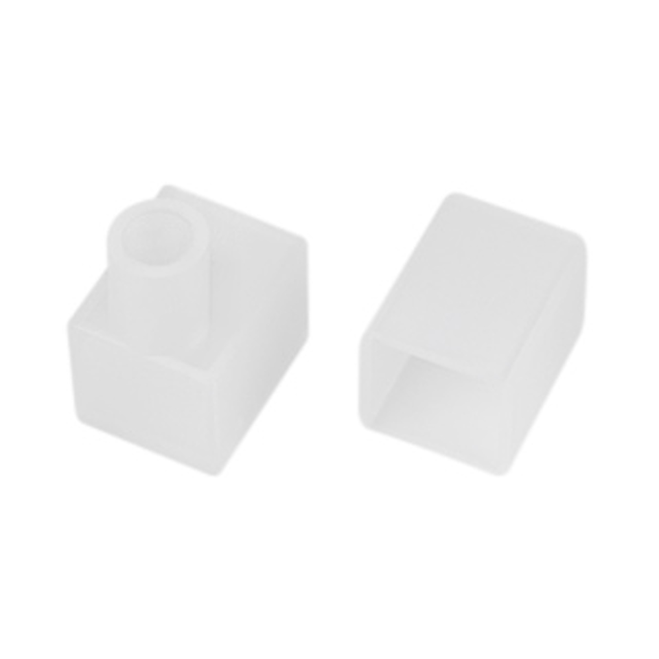 Фото №1  Arlight Заглушка MOONLIGHT-CAP-10x10mm-BOTTOM-S-SET ( Силикон)
