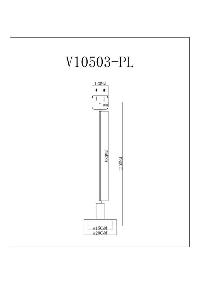 Фото №7  Подвесной светильник Светодиодный подвесной светильник Moderli V10503-PL Solumn
