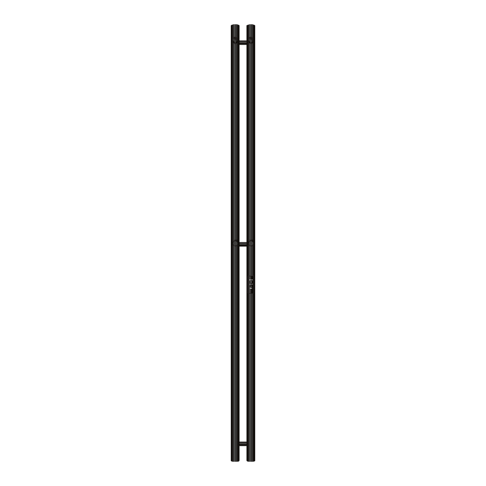 Фото №1  Полотенцесушитель Полотенцесушитель электрический Primoclima Sol R C E Black 150*6 2