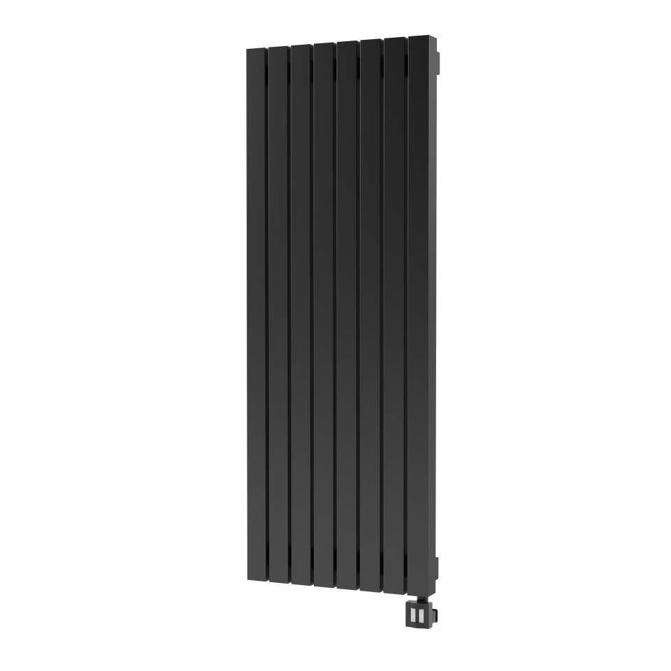 Фото №3  Радиатор Warmmet Power 60VE длина 1500 мм секций 5 цвет черный тип подключения: нижнее левое