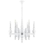 Превью фото №2  Люстра LUMION 8260/6 MODERNI LN26 126 белый/хром, металл Люстра E14 6*40W 220V NANA