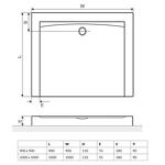 Превью фото №4  EXCELLENT Поддон Forma Compact 100x100 (белый)