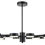 Превью фото №3  Люстра LUMION 8117/12 COMFI LN26 235 черный, металл Люстра LED GX53 12*7W 220V TORINA