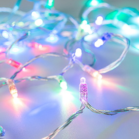 Фото Ardecoled Светодиодная гирлянда ARD-STRING-CLASSIC-15000-CLEAR-100LED-LIVE RGB-SPI (12V, 53W) ( IP65, 1 год)