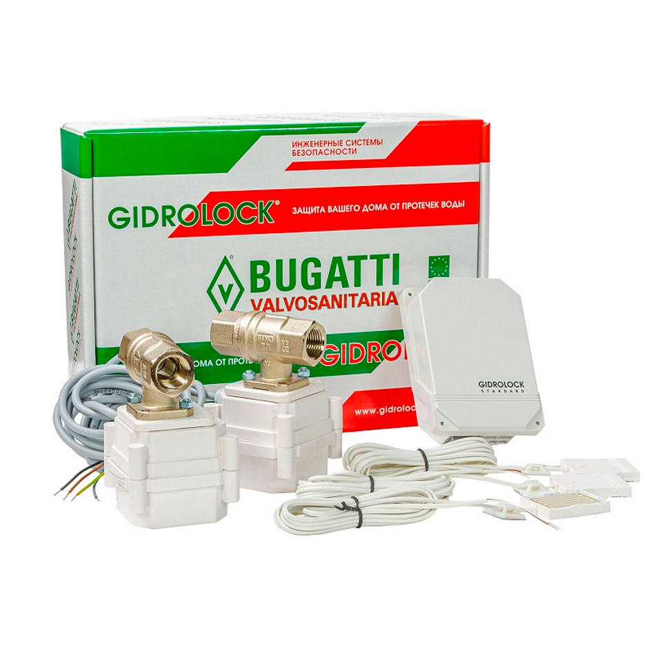 Фото №1  Комплект Gidrolock  Standard BUGATTI 1/2