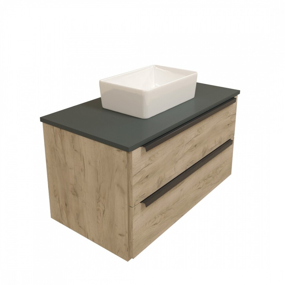 Фото №15  Раковина Teymi Раковина Helmi Mini 38 artceramic, накладная,  белая T50304