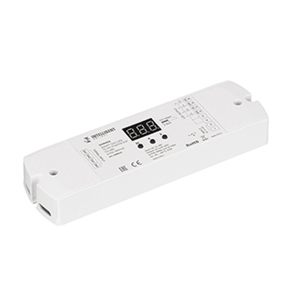 Фото №1  IARL INTELLIGENT ARLIGHT Диммер SMART-DALI-204-72-SH-DT6/DT8-SUF (12-48V, 4x150-500mA) ( IP20 Пластик, 5 лет)
