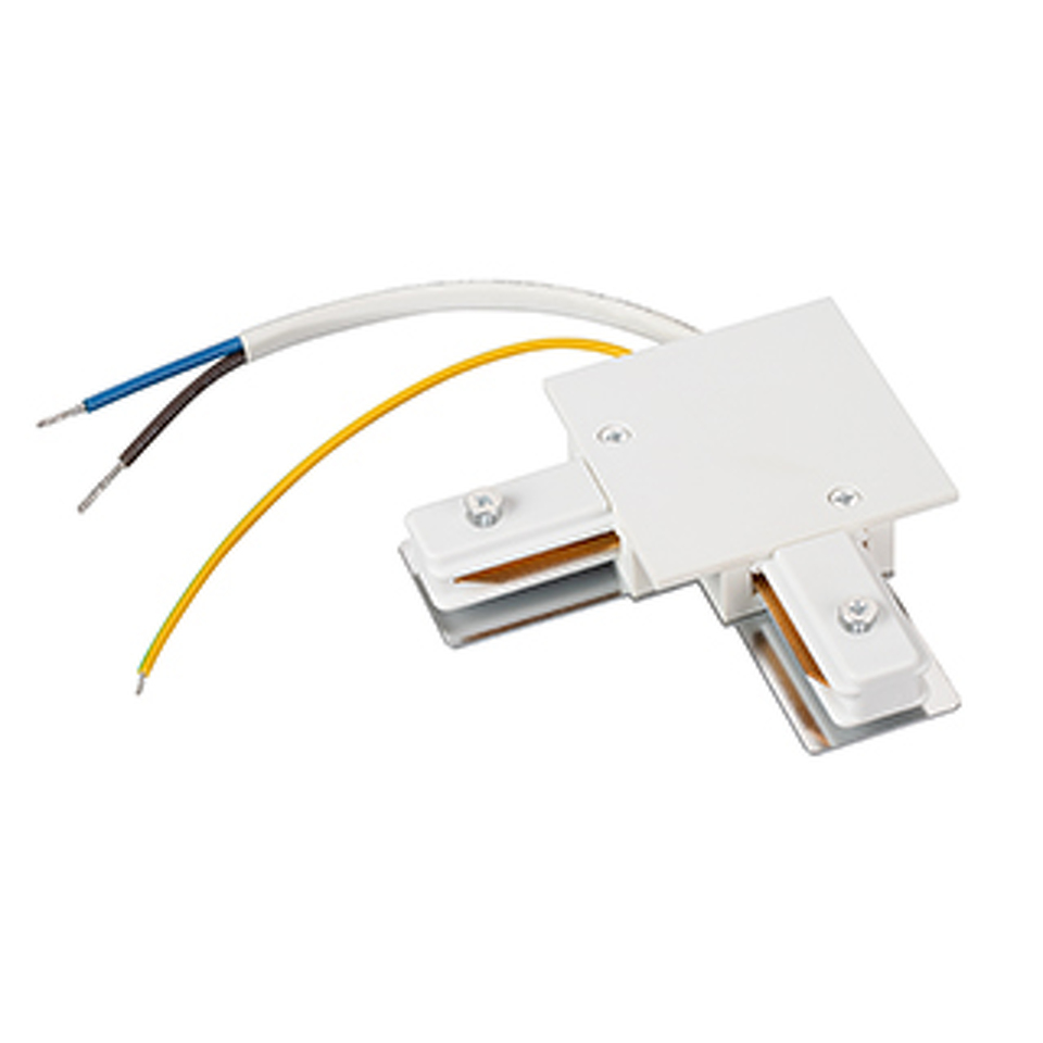 Фото №1  Arlight Коннектор угловой с питанием LGD-2TR-CON-L-F-POWER-WH (C) ( IP20 Пластик, 3 года)