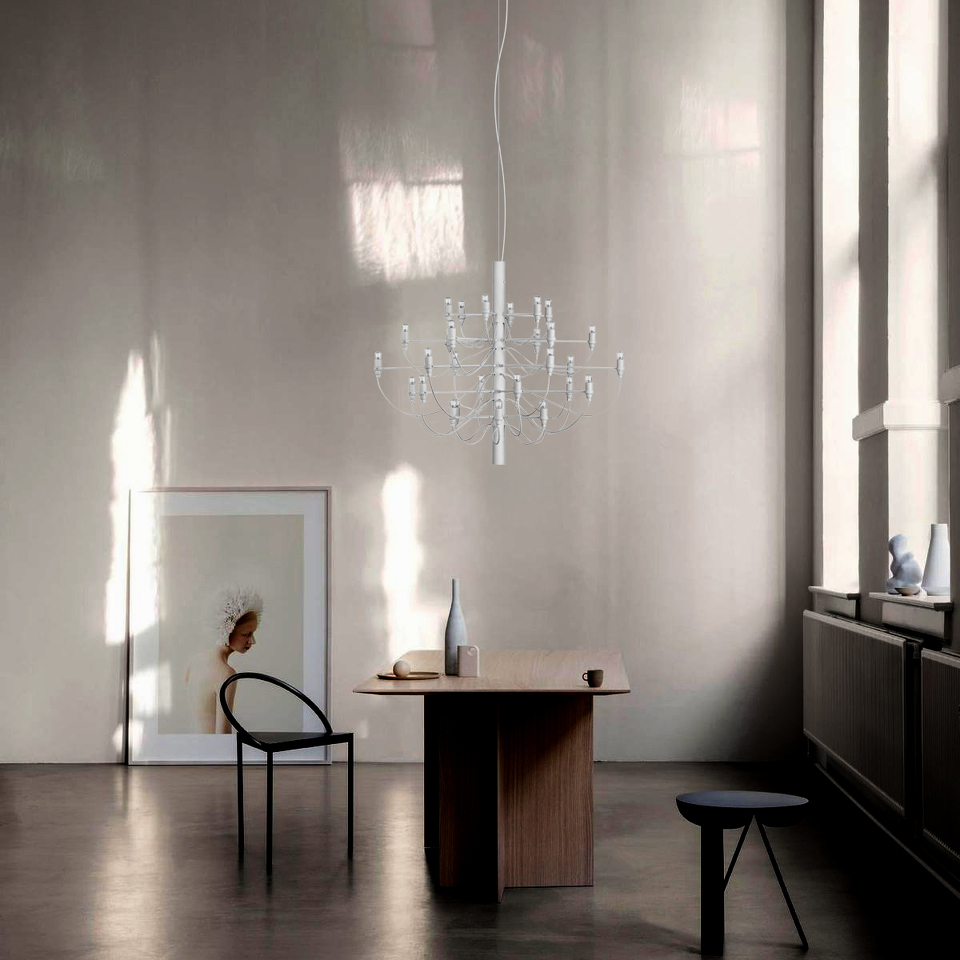 Фото №5  Подвесной светильник 10196/650 White Подвесной светильник LOFT IT Gino