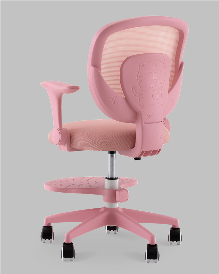 Фото №10  Кресло TopChairs Mila розовый