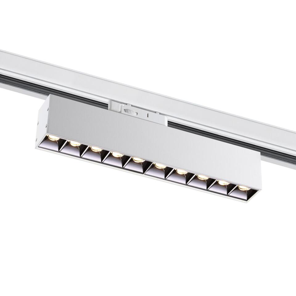 Фото №3  NOVOTECH 358862 PORT NT22 262 белый Светильник трехфазный трековый светодиодный IP20 LED 4000K 16W 220V ITER