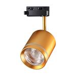 Превью фото №6  NOVOTECH 358804 PORT NT21 236 матовое золото Светильник трековый однофазный трехжильный IP20 LED 15W 1300Лм 4000K 85-265V ARUM