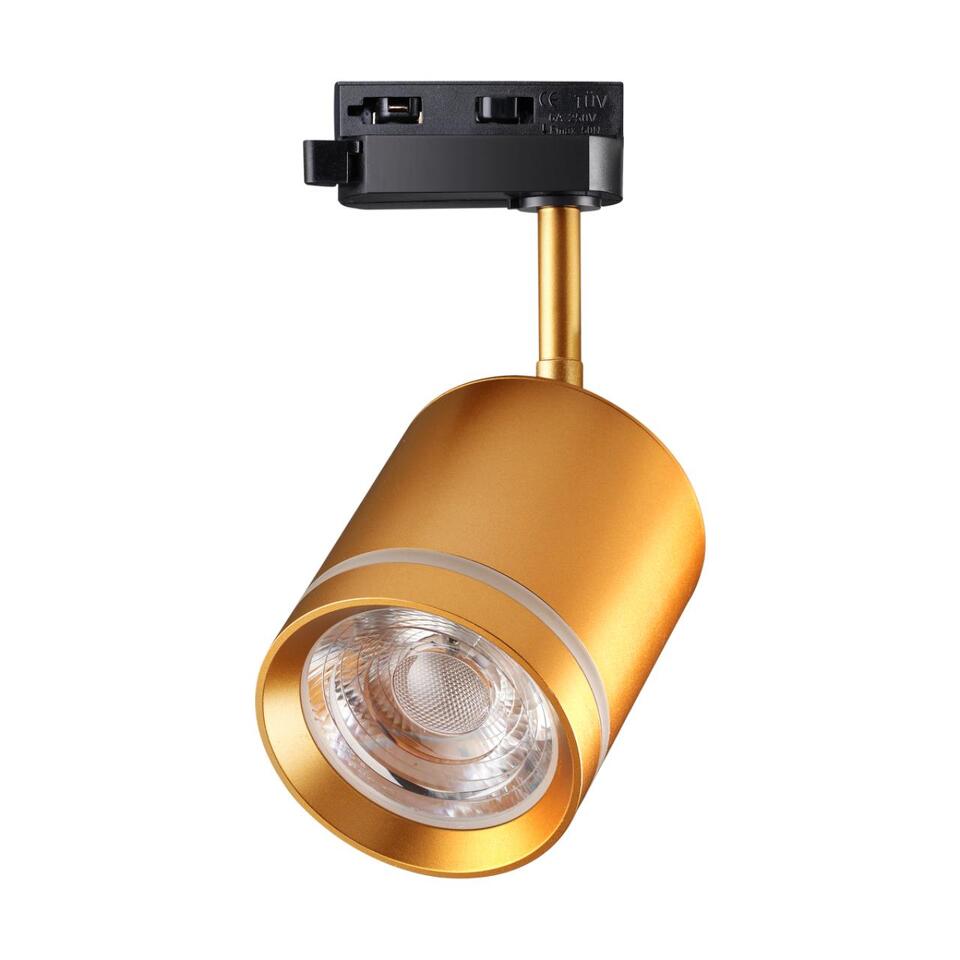 Фото №6  NOVOTECH 358804 PORT NT21 236 матовое золото Светильник трековый однофазный трехжильный IP20 LED 15W 1300Лм 4000K 85-265V ARUM