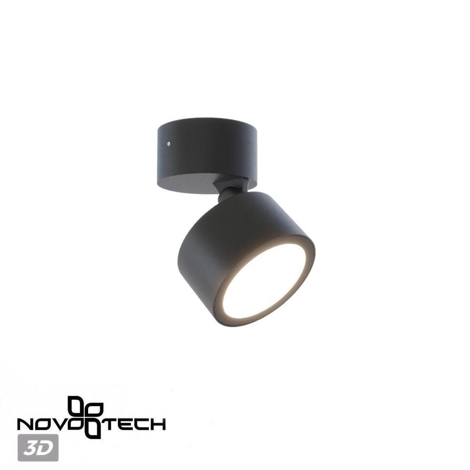 Фото №6  NOVOTECH 359589 STREET NT25 000 черный Светильник ландшафтный светодиодный IP65 LED 12W 4000К 100-240V FOCUS
