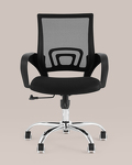 Превью фото №4  Кресло Кресло офисное TopChairs Simple New черный 2 шт