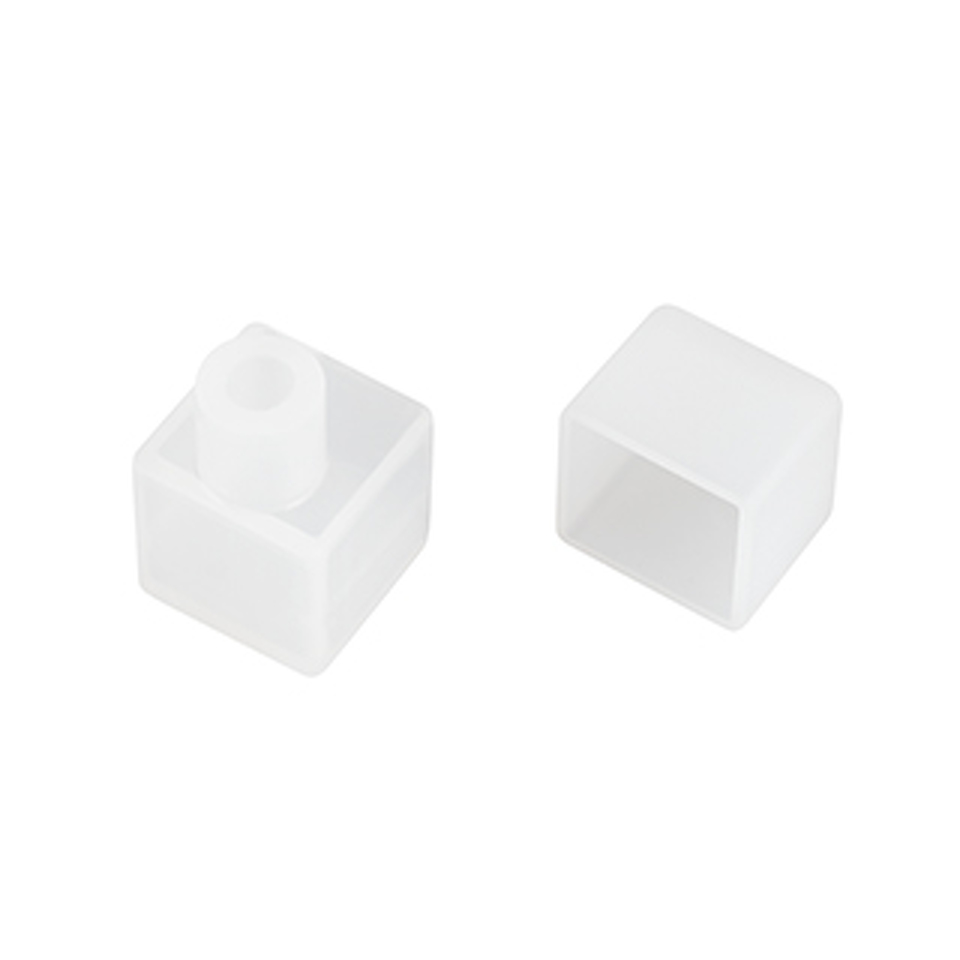 Фото №1  Arlight Заглушка MOONLIGHT-CAP-13x12mm-BOTTOM-S-SET ( Силикон)
