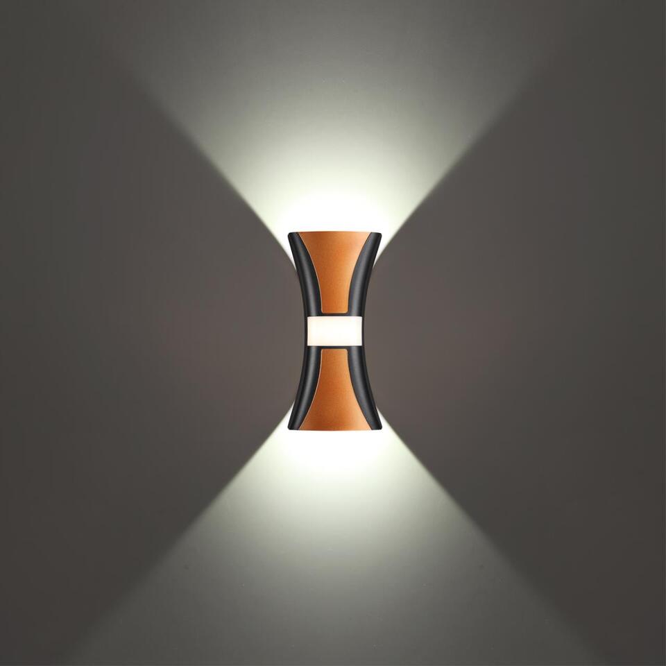 Фото №6  NOVOTECH 358936 STREET NT22 730 черный/золото Светильник ландшафтный светодиодный IP54 LED 4000К 12W 85-265V CALLE