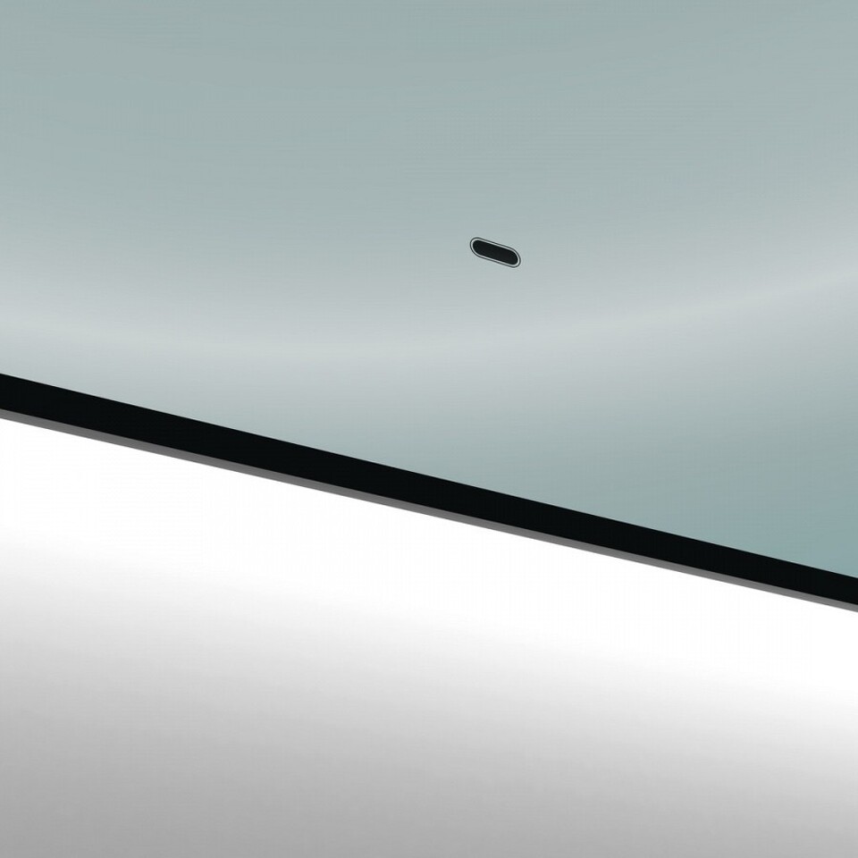 Фото №15  Teymi Зеркало Solli Black Soft Line 60x100, LED подсветка, сенсор на взмах T20234S