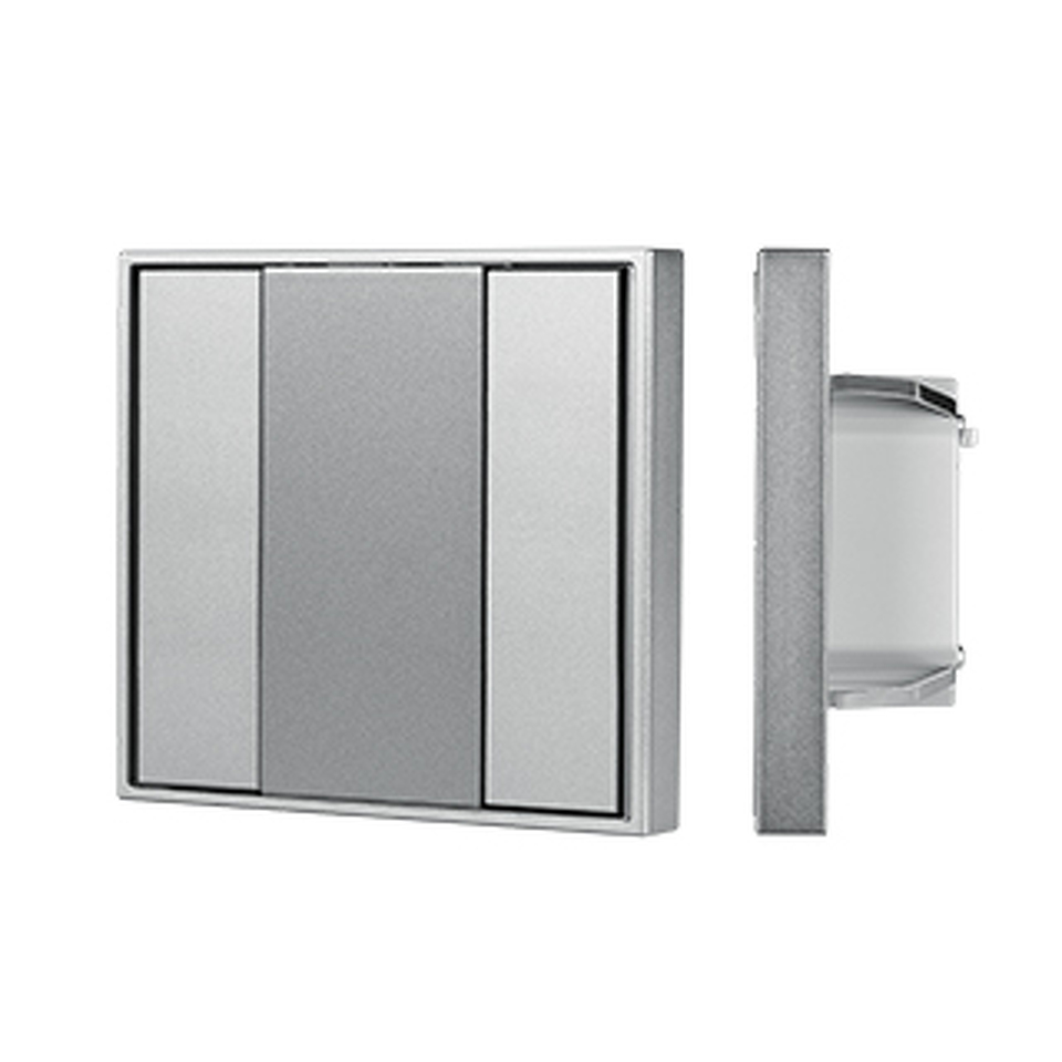 Фото №1  IARL INTELLIGENT ARLIGHT Кнопочная панель DALI-201-23-2K-D2-IN Silver (BUS, Frame) ( IP20 Металл, 3 года)