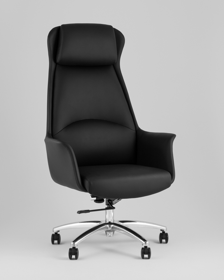 Фото №10  Кресло Кресло руководителя TopChairs Viking NEW черное