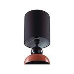 Превью фото №4  Настольная лампа LUMION 8127/1T COMFI LN26 509 коричневый/черный, керамика/текстиль Настольная лампа E27 1*60W 220V OVONA
