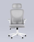 Превью фото №7  Кресло Кресло офисное TopChairs Airone белый