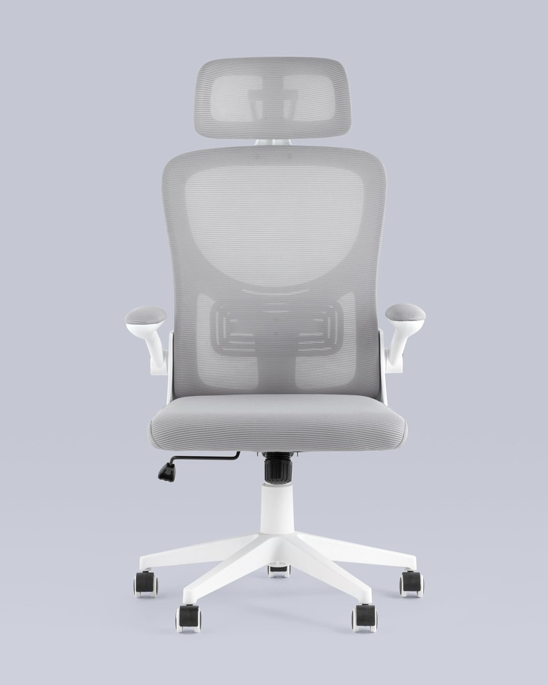 Фото №10  Кресло Кресло офисное TopChairs Airone белый