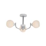 Превью фото №1  Люстра LUMION 5641/3C COMFI LN23 000  белый, хром Люстра потолочная E27 3*60W 220V BLISS
