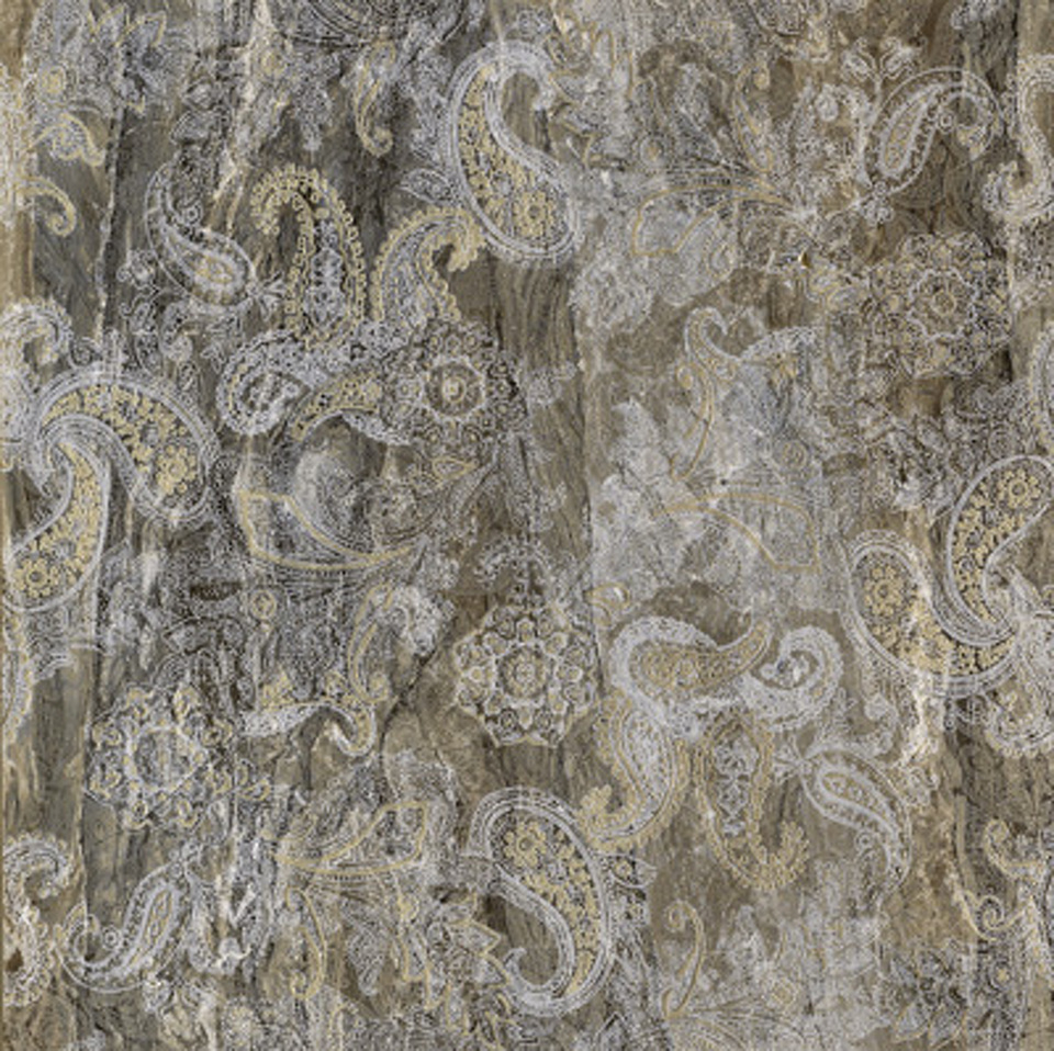 Фото №1  Плитка ASCOT Декор DECORO CARPET TAUPE 58,5x58,5