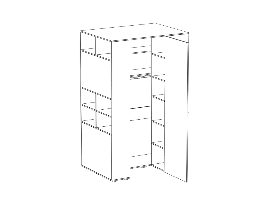 Фото №5  Шкаф OGOGOHOME Шкаф-гардероб Play