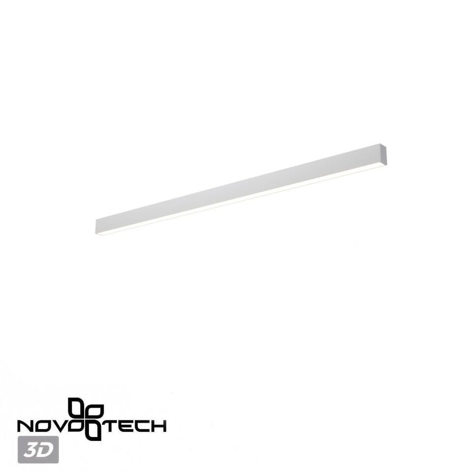 Фото №8  NOVOTECH 359604 OVER NT25 000 белый Светильник линейный светодиод. с переключ. цв. температуры IP20 LED 40W 220-240V 3000К\4000К\6000К FATTO
