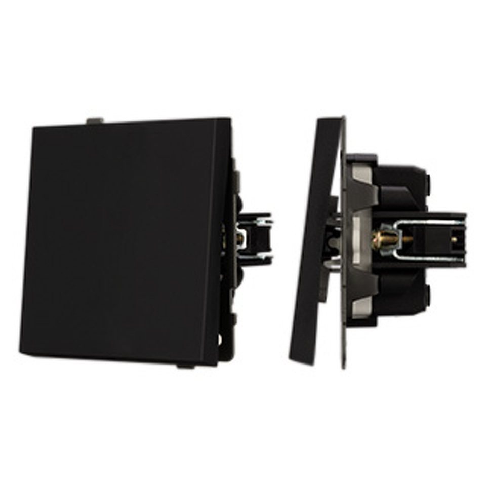 Фото №1  Выключатель Arlight Механизм звонкового выключателя SWT-TENDO-MKR1-SFPL-BK (230V, 10A) ( Матовый черный)