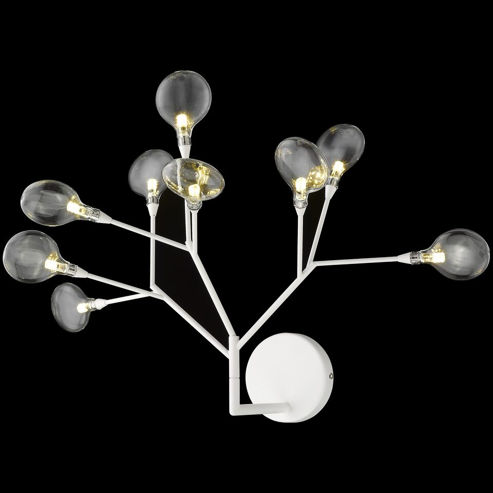 Фото №1  WE241.09.001 WERTMARK FIORITA светильник настенный, G4(LED), 9x1.5W