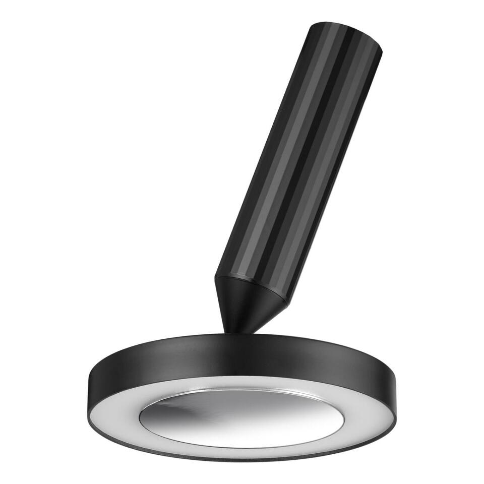 Фото №7  NOVOTECH 359279 OVER NT23 326 черный Светильник накладной светодиодный IP20 LED 18W 85-265V 1350Лм 3000К MIRROR